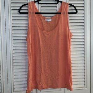 NWOT Calvin Klein Coral Tank Top